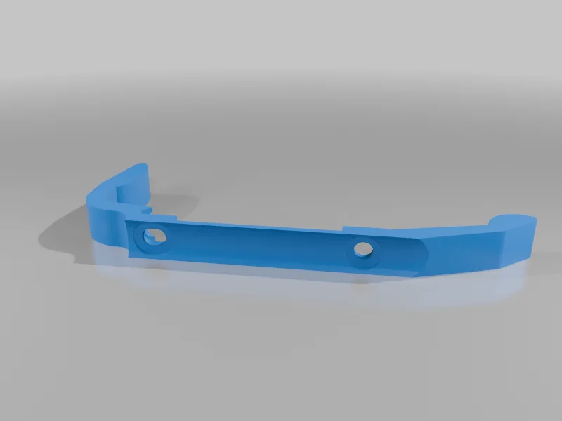 3D модель Двухчастная подставка для бутылки на велосипед - фото 5