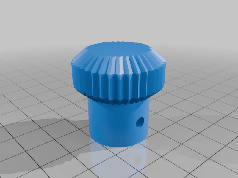 3D модель Ручка фокуса для телескопа Celestron C8 - фото 2