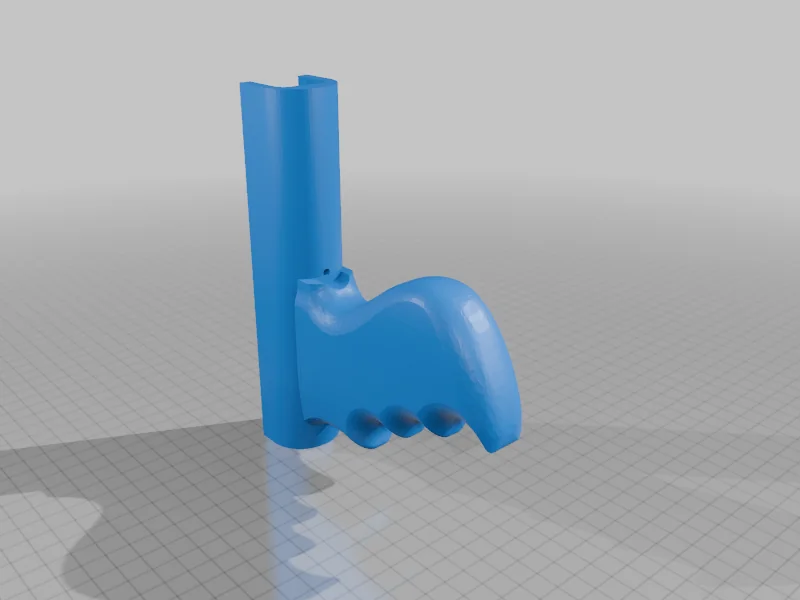 3D модель Модель: Red Ryder BB ружье с рукояткой в стиле Tommy gun - фото 2