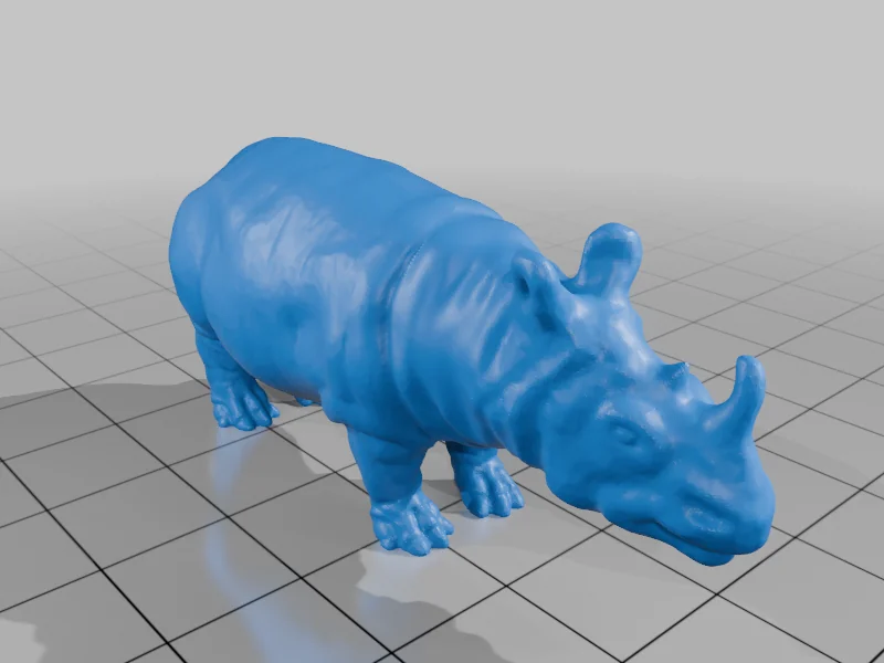 3D модель Модель стада гиппаноцеров - фото 3