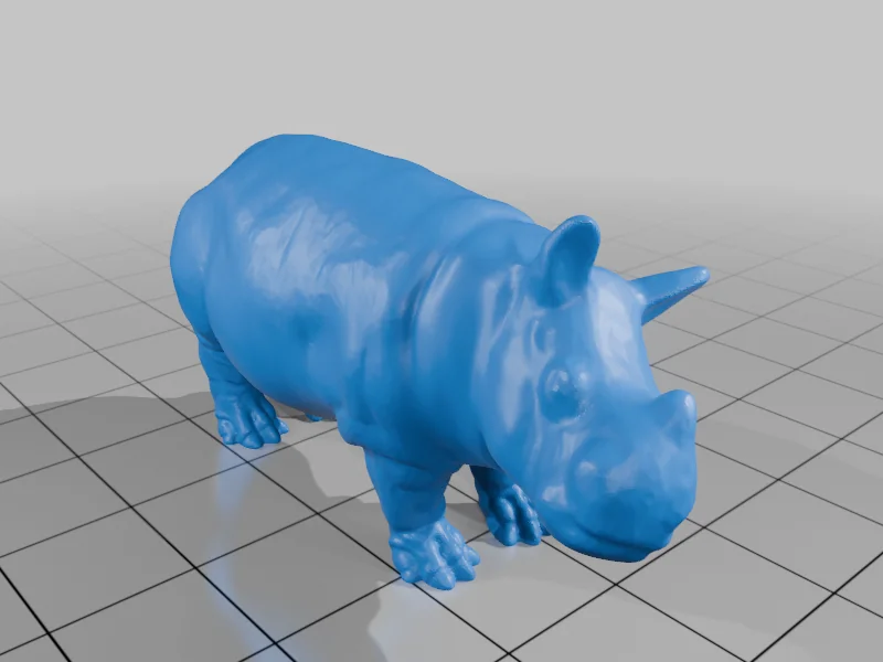 3D модель Модель стада гиппаноцеров - фото 5