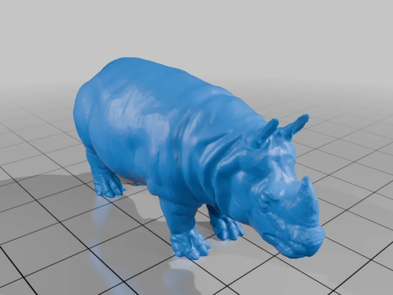 3D модель Модель стада гиппаноцеров - фото 9