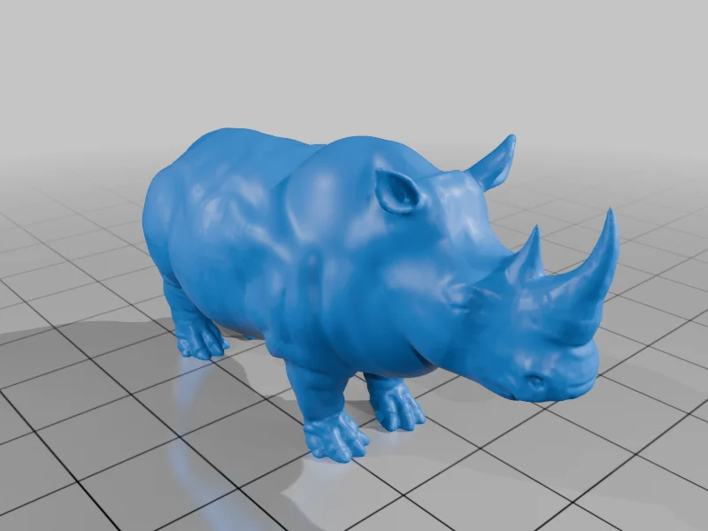 3D модель Модель стада гиппаноцеров - фото 10