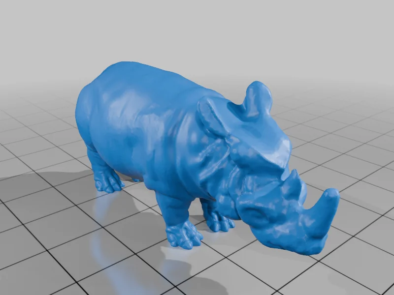 3D модель Модель стада гиппаноцеров - фото 11