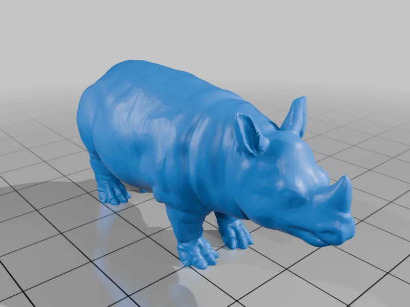 3D модель Модель стада гиппаноцеров - фото 13