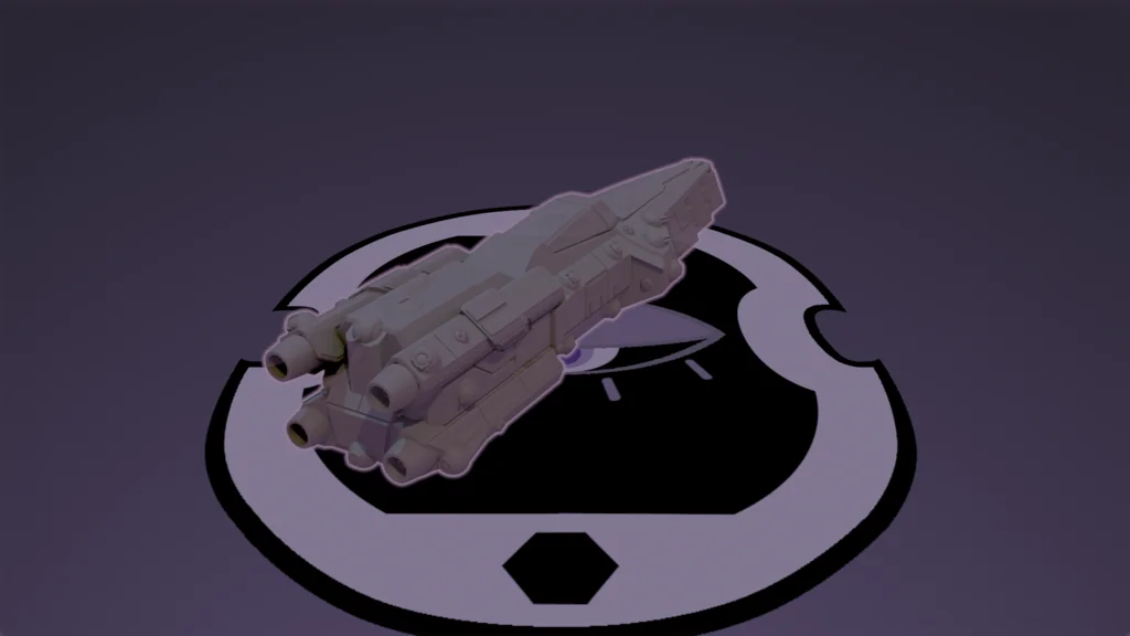 3D модель Модель Nagasawa Dropship для 3D-друку - фото 2