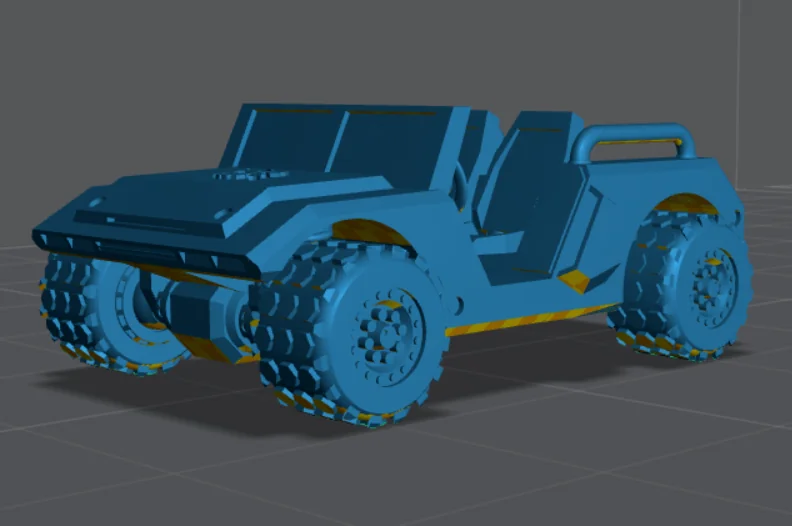 Модель Commanders Runabout для Battletech