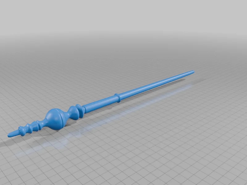 3D модель Модель волшебной палочки профессора Макгонагл - фото 5