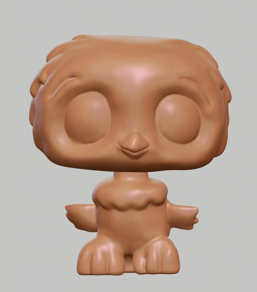 3D Модель Совёнка LPS