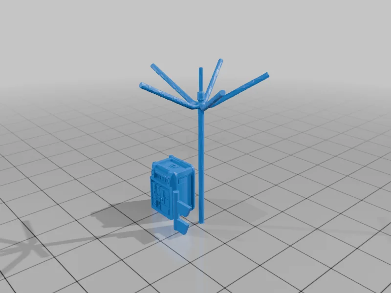 3D модель Радиостанция SD.kfz 247-251 для 3D печати - фото 2