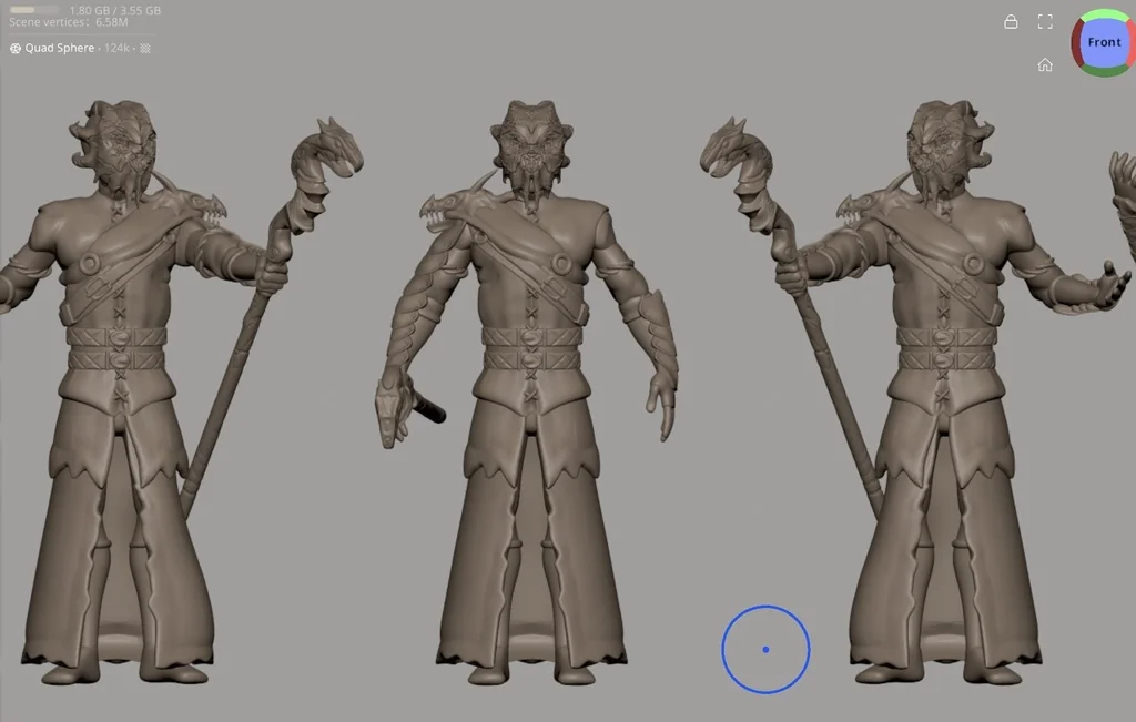 Культ Мираака - 3D Модель