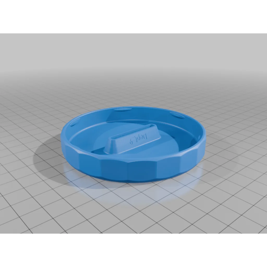 3D модель Крышка для копилки Bonne Maman® - фото 7