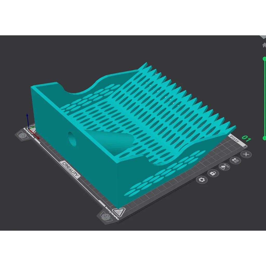 3D модель Компактный совок для куриного помета - фото 10
