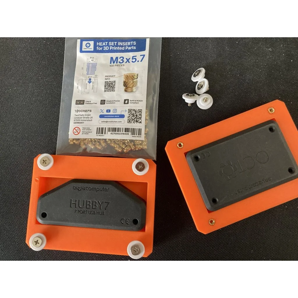 3D модель Крепление Aquacomputer OCTO для Lian Li O11D Evo XL - фото 2