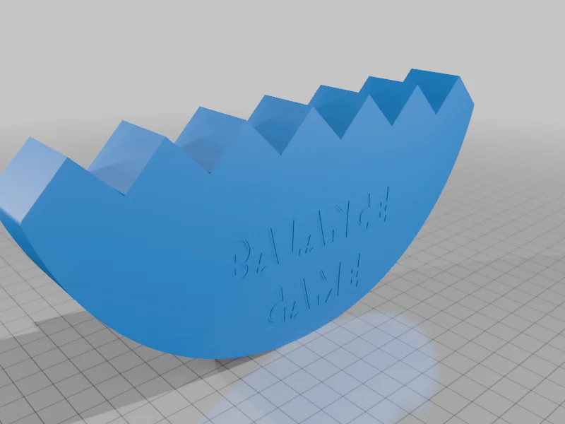 3D Печатаемая Игра на Балансировку и Сложение V2