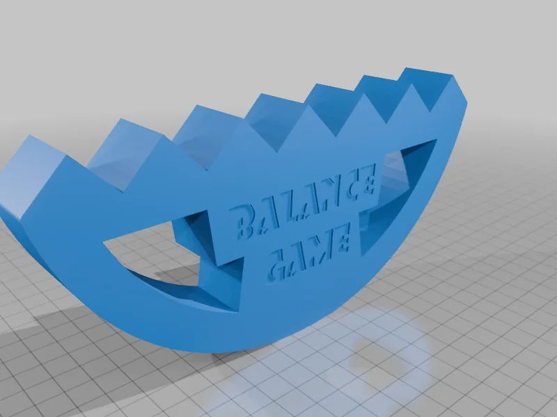 3D Печатаемая Игра на Балансировку и Сложение V2