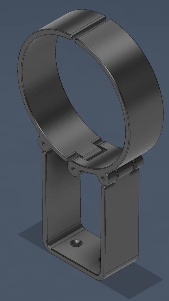 3D модель Держатель для длинного оружия - фото 3