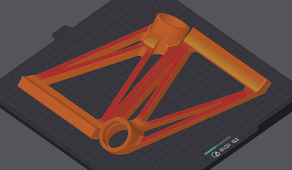 3D модель Держатель котушки для QIDI Q2 - фото 5