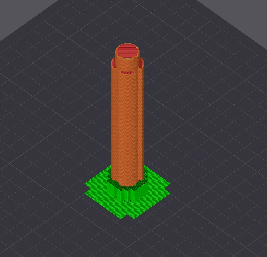 3D модель Держатель котушки для QIDI Q2 - фото 6