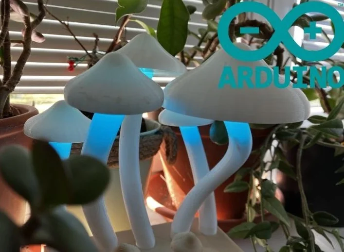 Світильник у вигляді гриба на Arduino
