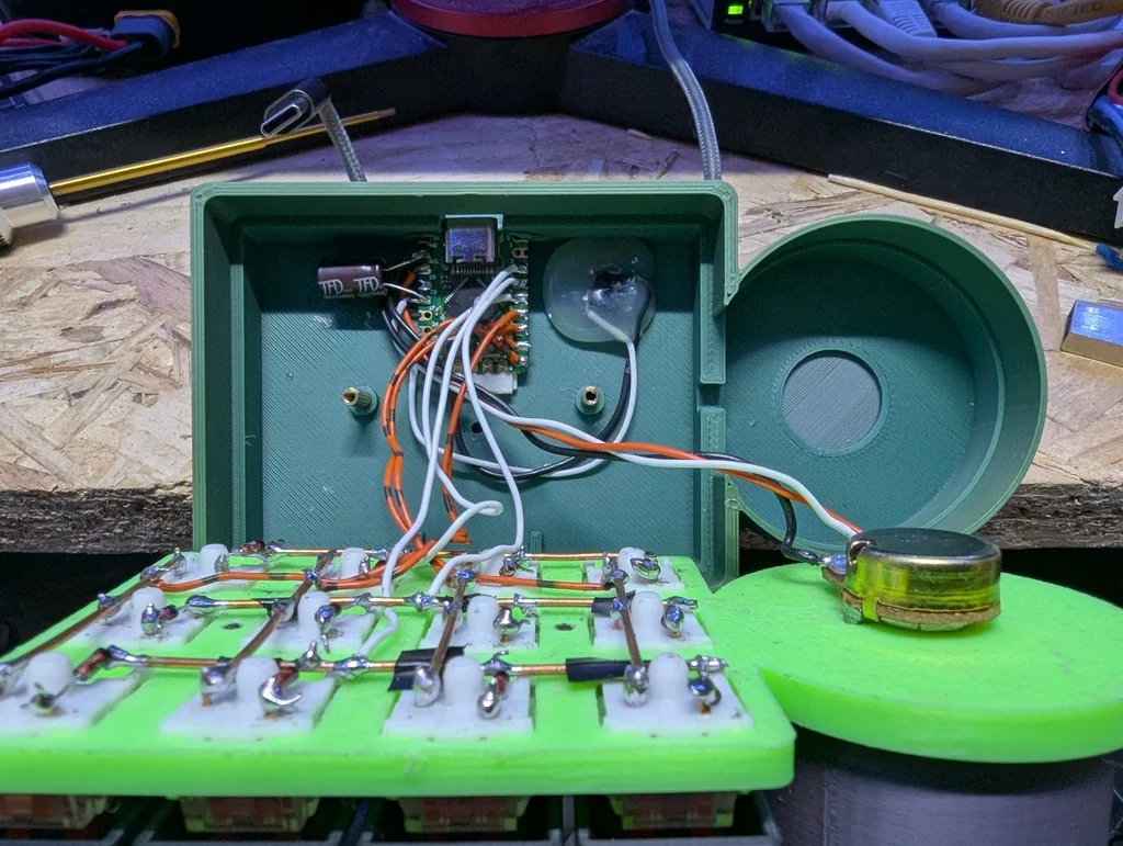 4x3 Макропад с Регулятором Громкости