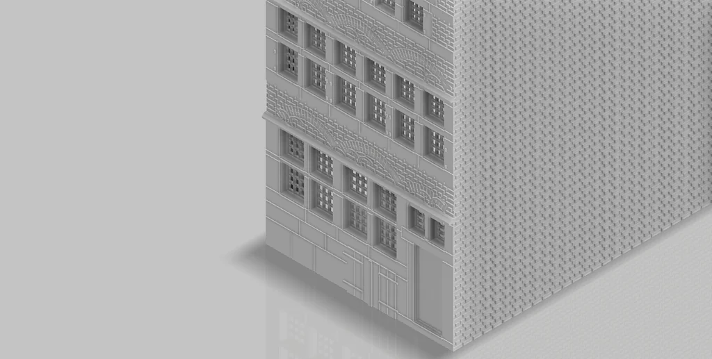 3D модель Жилой дом из Аахена (1656) - фото 2