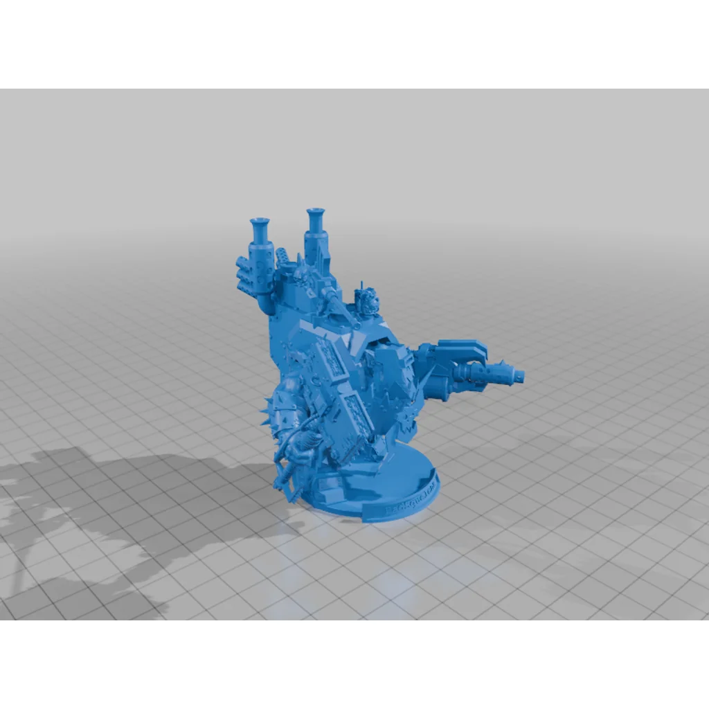 3D модель Военачальник 'EadSquelcha в мегоброне - фото 1