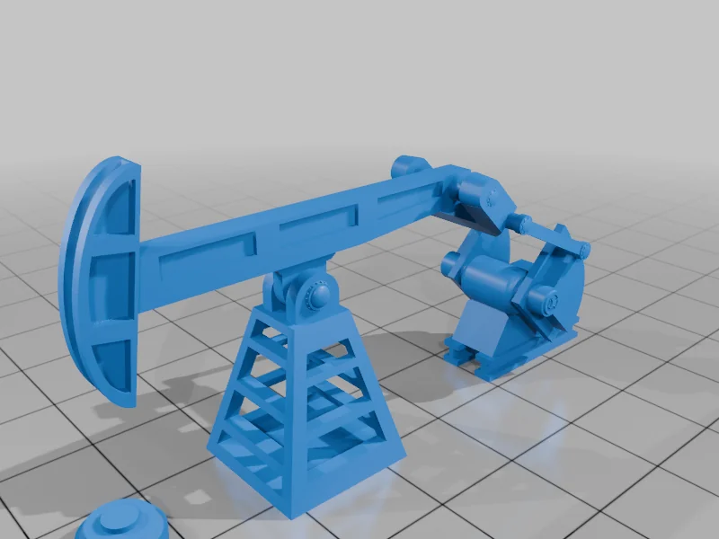 3D модель Модель насосной установки для Battletech - фото 2