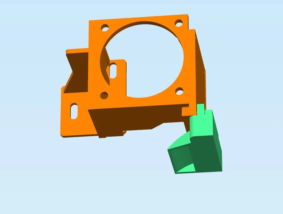 Крепление вентилятора Hot End для Creality Ender 3