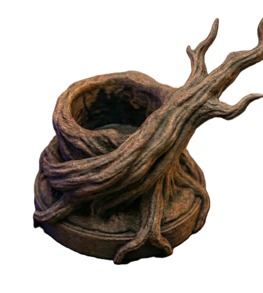 3D модель Подсвечник в виде корней дерева - фото 2