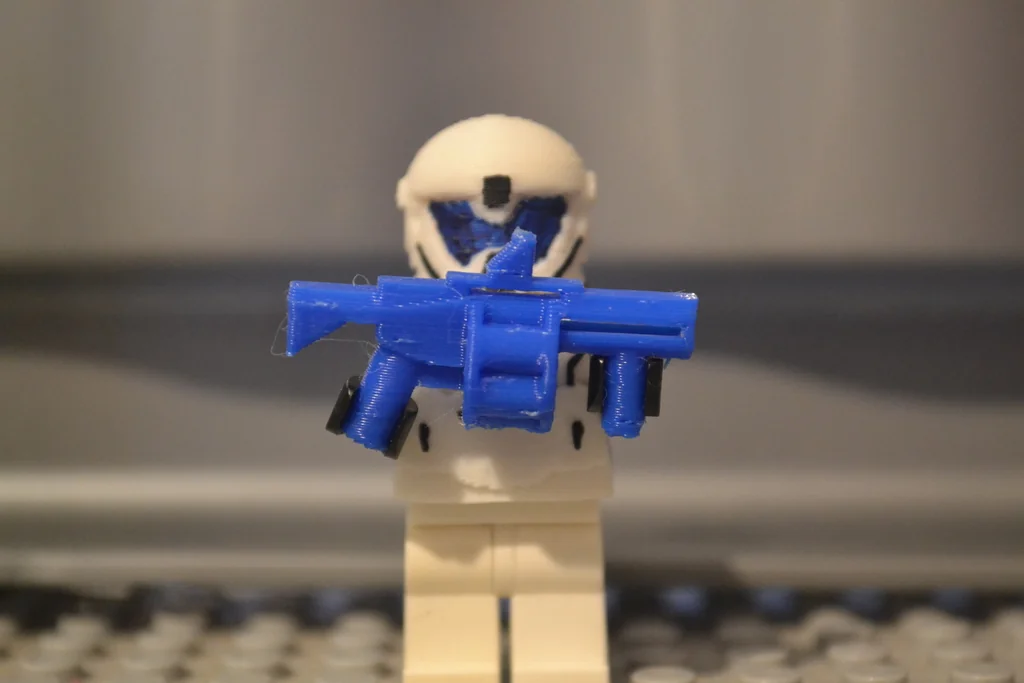 Совместимый с Lego гранатомет в стиле Sci-Fi