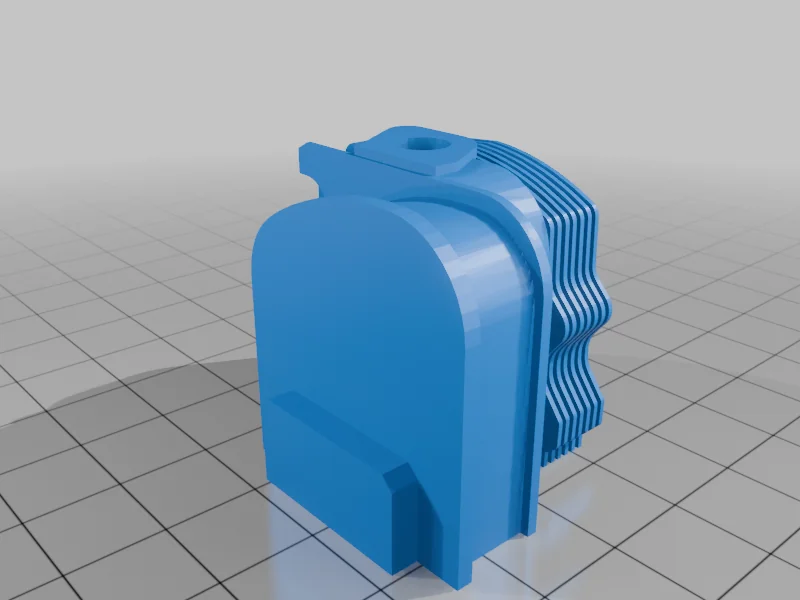 Модель мотора Volkswagen с воздушным охлаждением - масштаб 1/4