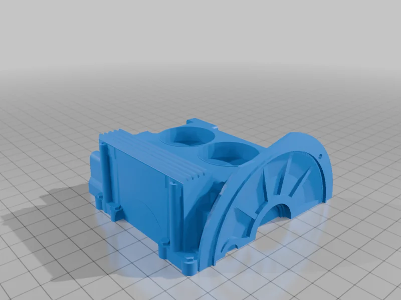 Модель мотора Volkswagen с воздушным охлаждением - масштаб 1/4