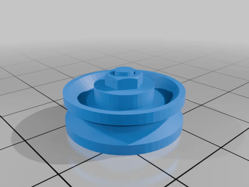 Модель мотора Volkswagen с воздушным охлаждением - масштаб 1/4