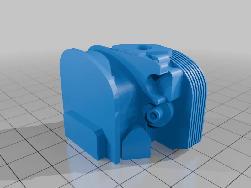 Модель мотора Volkswagen с воздушным охлаждением - масштаб 1/4