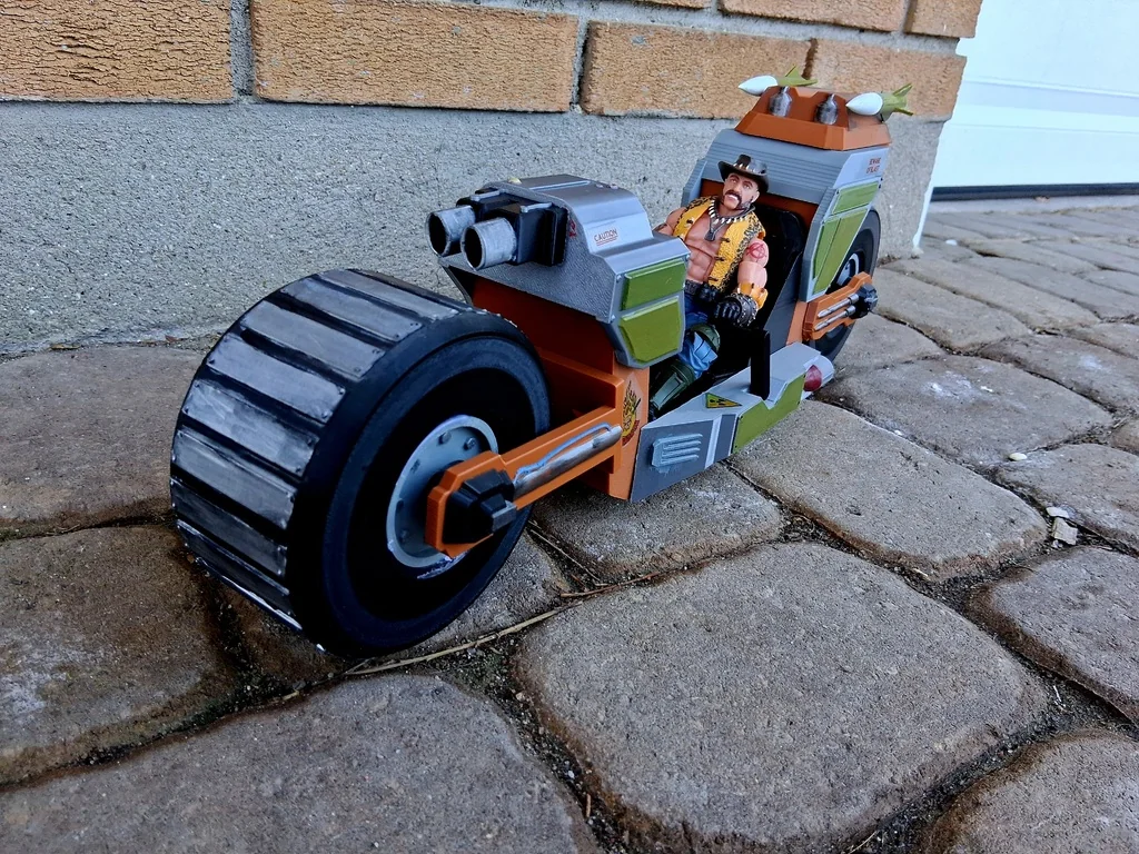 Модель Battle Bike для постапокалипсиса