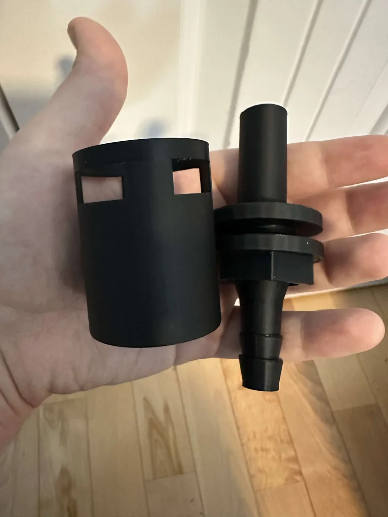 3D модель Комплект для конверсии Bell Siphon для Hydroponic Drain V3 - фото 2