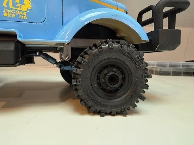 3D модель 5мм Военный RC Колесо 2 - фото 4