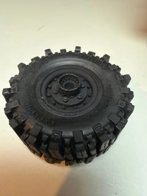 3D модель 5мм Военный RC Колесо 2 - фото 5