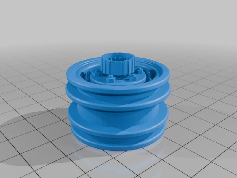 3D модель 5мм Военный RC Колесо 2 - фото 6