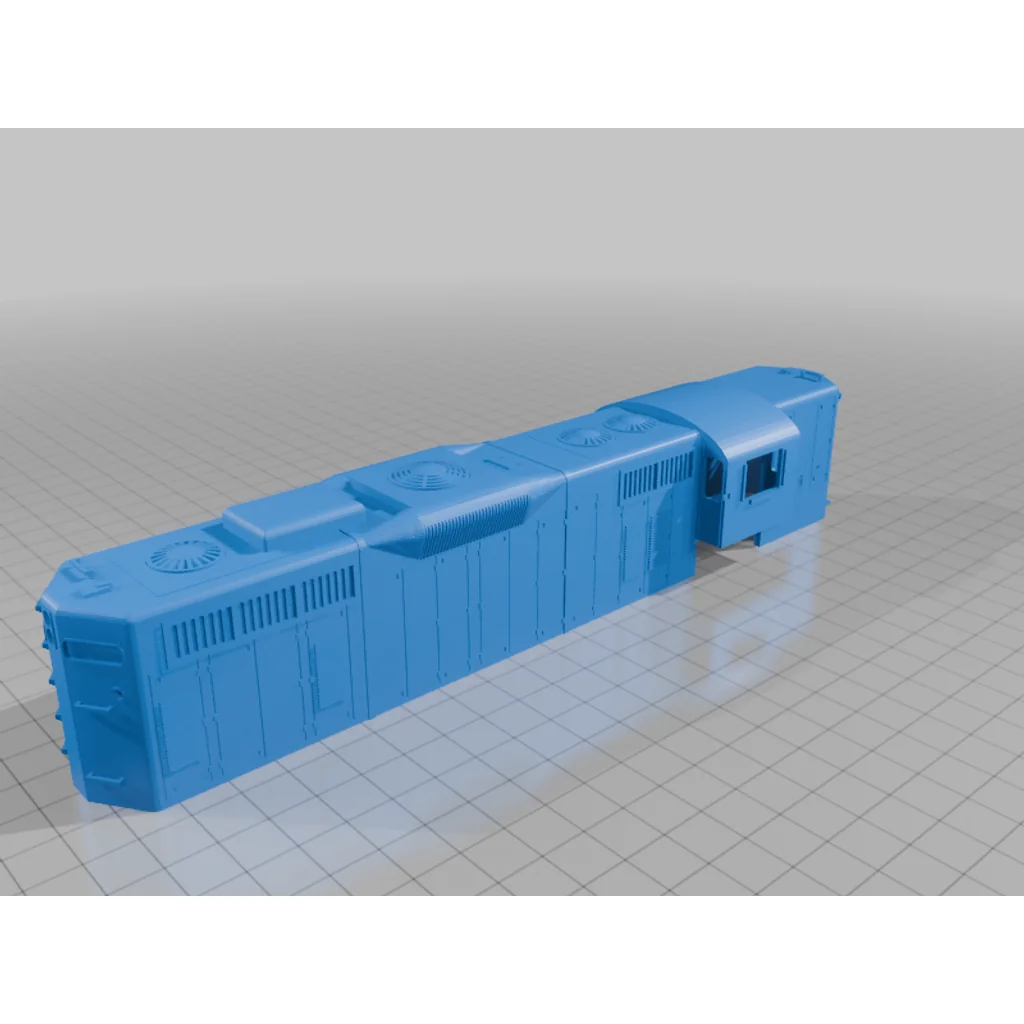 3D модель EMD GP7 Shell для N-Scale локомотивов - фото 1