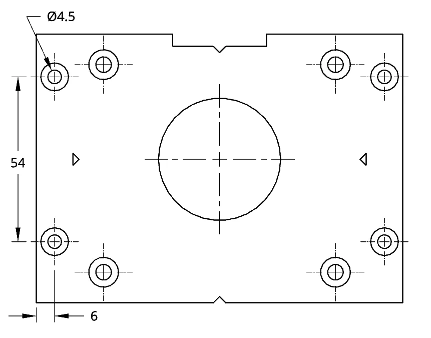 3D модель Простой слебельный джиг для маршрутизатора Bosch Colt - фото 10
