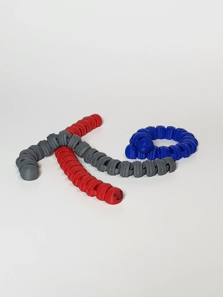 Артикулированный антистресс червяк