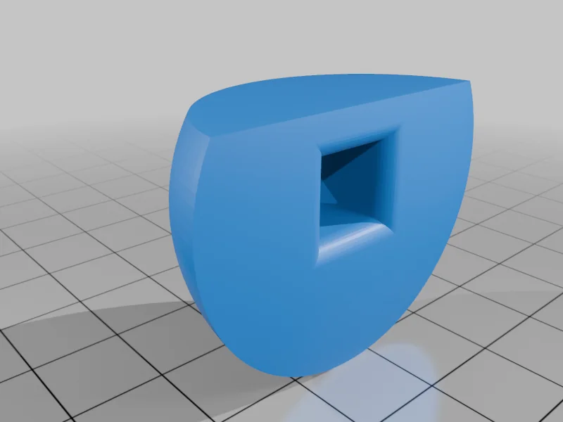 3D модель Держатель для Alexa Dot в виде головы Бендера - фото 3