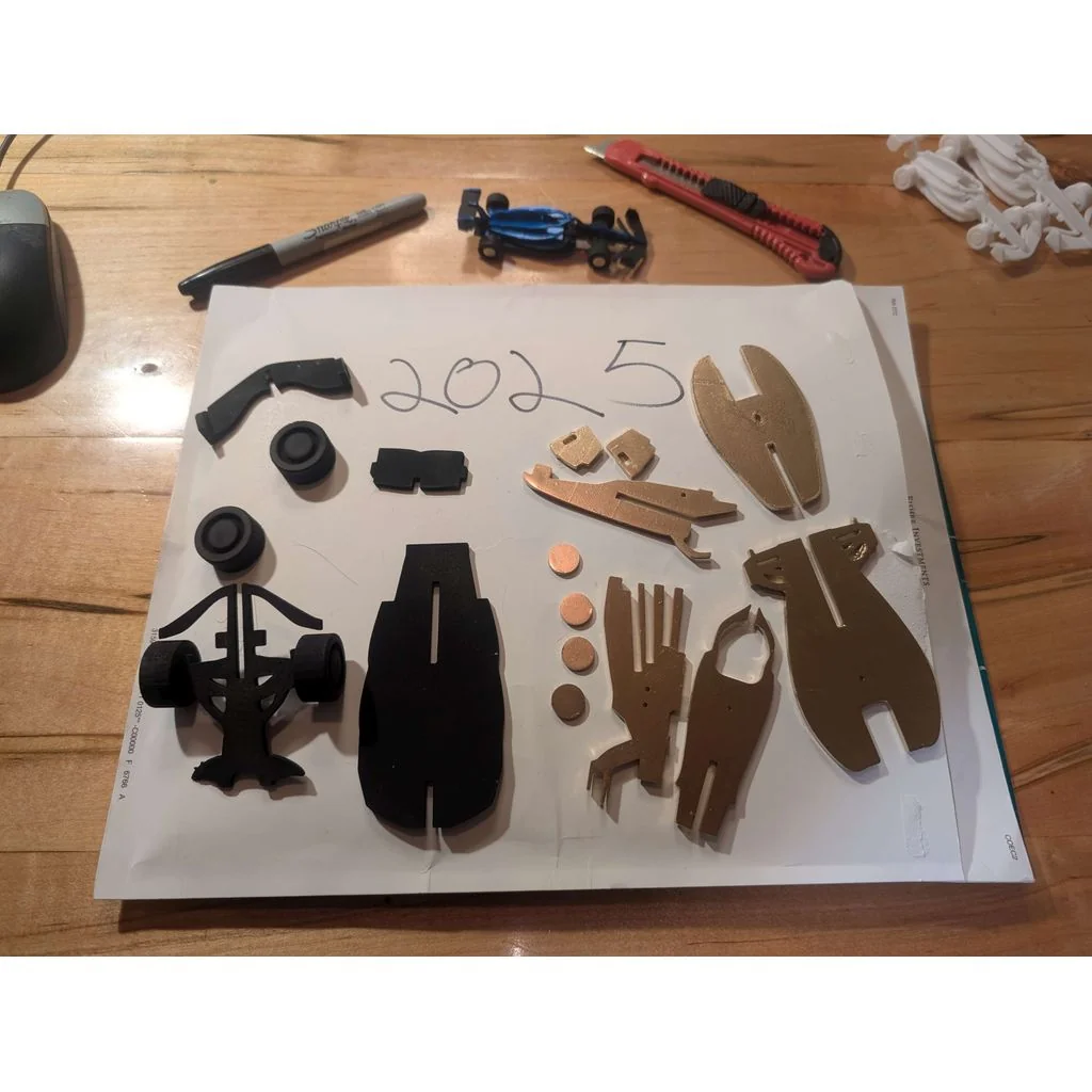 3D модель F1 картонный набор 2.2 - фото 4