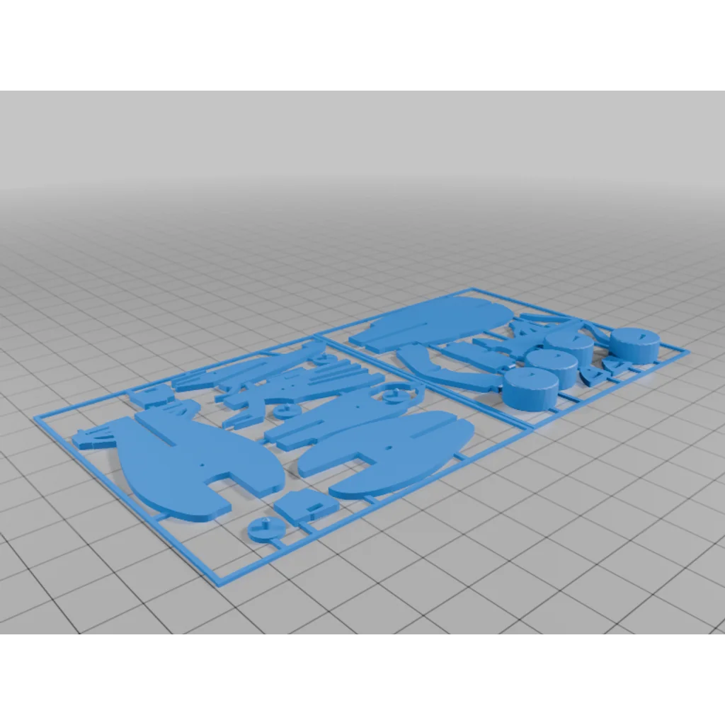 3D модель F1 картонный набор 2.2 - фото 10