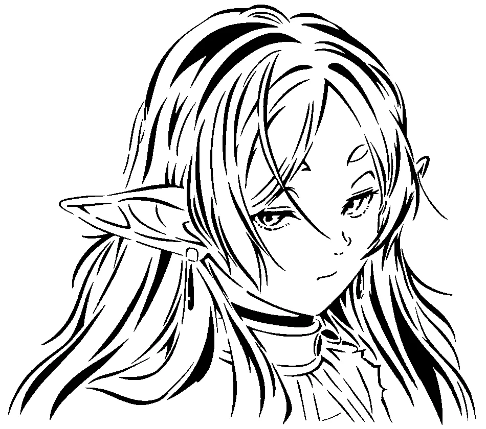 3D модель Frieren Stencil 5 - Настройки печати - фото 1