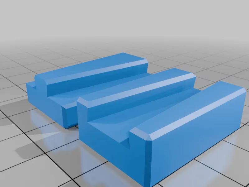 Демонстрация шиповых соединений с BOSL2 в OpenSCAD