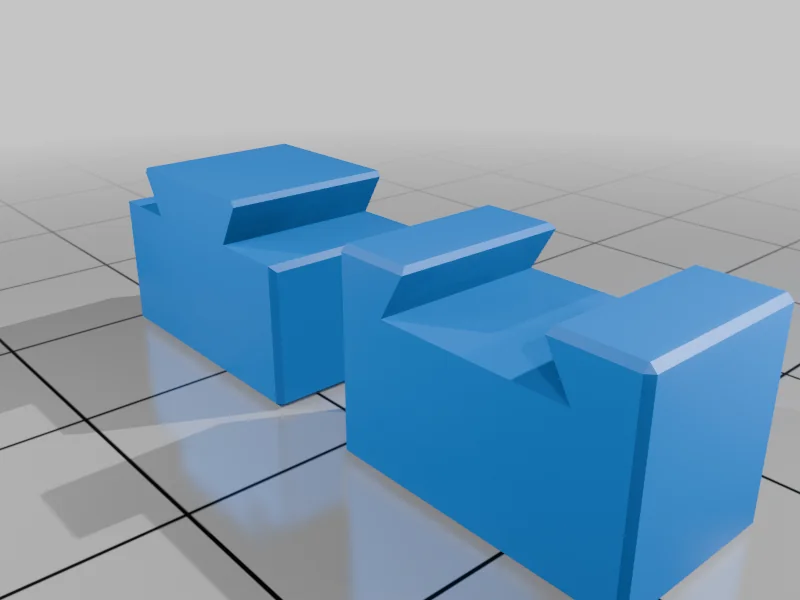 3D модель Демонстрация шиповых соединений с BOSL2 в OpenSCAD - фото 4