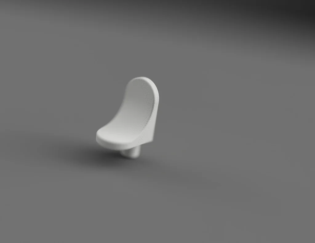 3D модель Поддержка полки для отверстий 5мм - фото 6